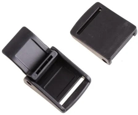 Купить Зажим для ремня 35мм пласт черный (2 шт), Стройбат в интернет-магазине Akvilon.kz