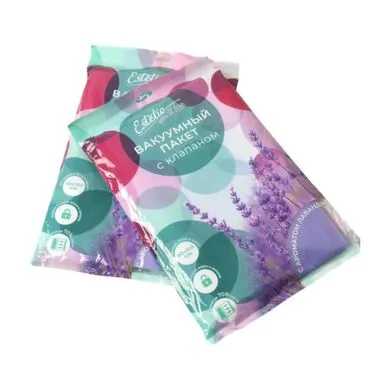 Купить Вакуумный пакет с клапаном 80x100 с запахом (лаванда) "You`ll love" в интернет-магазине Akvilon.kz