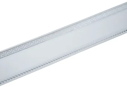 Купить Бленда МЕАНДР серебро - белый 70 мм в интернет-магазине Akvilon.kz