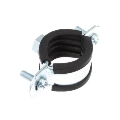 Купить Хомут с винтовым креплением 3/4", 25-28 мм, белый цинк, 6 шт, Стройбат в интернет-магазине Akvilon.kz