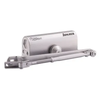 Купить Доводчик ISPARUS 430 (от 50 до 110 кг) морозостойкий (серебро), Нора-М в интернет-магазине Akvilon.kz