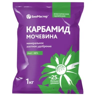 Купить Минеральное удобрение Карбамид N-46, 1 кг, БиоМастер в интернет-магазине Akvilon.kz