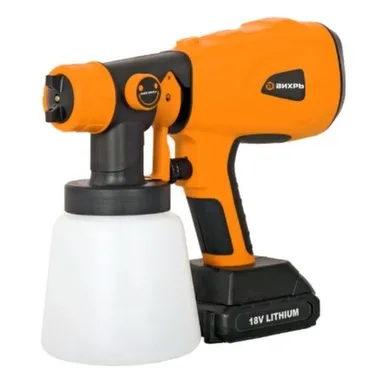 Купить Аккумуляторный краскопульт АКП-20Li (в комплекте 1 АКБ и ЗУ) ЕА+ Вихрь в интернет-магазине Akvilon.kz