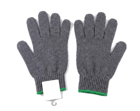 Серые хлопчатобумажные перчатки 38 г в интернет-магазине Akvilon.kz