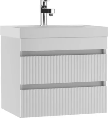 Купить Тумба подвесная Бриз с умывальником UNIT 60 см, ДОМИНО в интернет-магазине Akvilon.kz