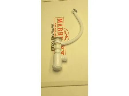 Купить Сифон GRAND с выпуском "Push-up" 360-12-01 с переливом и заглушкой(Дакота,Черри,Натали) в интернет-магазине Akvilon.kz