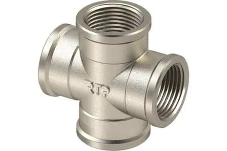 Купить Крестовина резьбовая 3/4" ВР-ВР-ВР-ВР, РТП в интернет-магазине Akvilon.kz