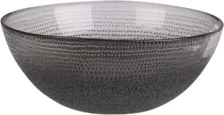 Купить Миска, стекло, черный, 15x6,2 см, Koopman в интернет-магазине Akvilon.kz