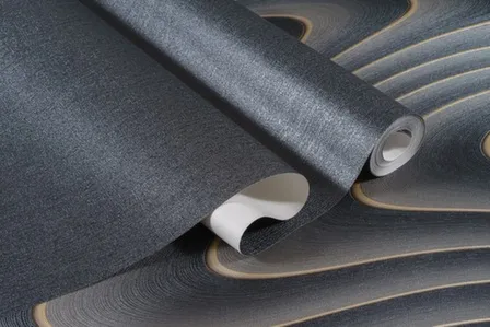 Купить Обои виниловые на флизелиновой основе Ноэль, база, графит, 1,06x10 м, Артекс в интернет-магазине Akvilon.kz