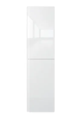 Купить Пенал Graffo подвесной белый глянец левый/правый 40 см, Домино в интернет-магазине Akvilon.kz