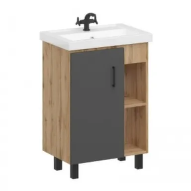 Купить Тумба Craft без ящика под умывальник Фостер 60 см, Домино в интернет-магазине Akvilon.kz