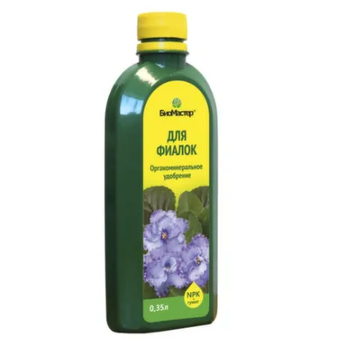 Купить Комплексное удобрение для фиалок, 0,35 л, БиоМастер в интернет-магазине Akvilon.kz