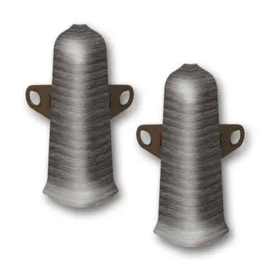 Купить Уголок наружный для плинтуса 352 Каштан серый 2 шт, Deconika в интернет-магазине Akvilon.kz