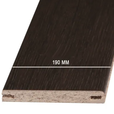 Купить Доборная планка к-т 3/5000 Черный дуб 21-13 на 190 в интернет-магазине Akvilon.kz