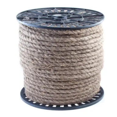 Купить Канат пеньковый крученый 14 мм, Стройбат в интернет-магазине Akvilon.kz