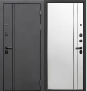 Дверь мет. Фьюжн Эмалит белый 860 правая в интернет-магазине Akvilon.kz Дверь мет. Фьюжн Эмалит белый 860 правая в интернет-магазине Akvilon.kz