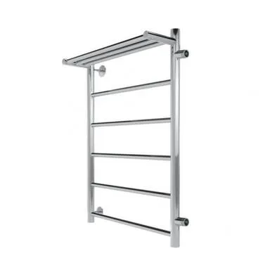 Купить Полотенцесушитель водяной 700x400мм Лесенка с полкой, Indigo в интернет-магазине Akvilon.kz