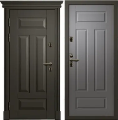 Купить Дверь металлическая Цефей 5 NEW Термо Софт графит/Sahara night АЛМАЗ Левое 960 в интернет-магазине Akvilon.kz