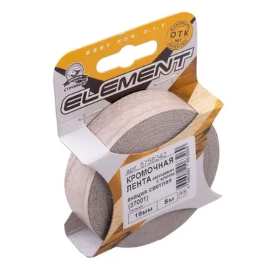 Купить Кромочная лента меламиновая с клеем 19 мм, Акация светлая 37001, 5 м, Стройбат в интернет-магазине Akvilon.kz Купить Кромочная лента меламиновая с клеем 19 мм, Акация светлая 37001, 5 м, Стройбат в интернет-магазине Akvilon.kz