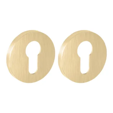 Купить Накладка под цилиндр ET.R.SLR52 SSG-39 сатин.золото, Fuaro в интернет-магазине Akvilon.kz