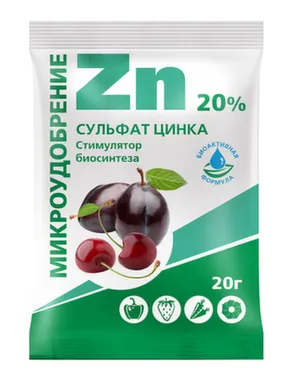Купить Сульфат цинка, 20 г, БиоМастер в интернет-магазине Akvilon.kz