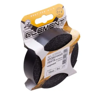 Купить Кромочная лента меламиновая с клеем 19 мм, черный, 5 м, Стройбат в интернет-магазине Akvilon.kz Купить Кромочная лента меламиновая с клеем 19 мм, черный, 5 м, Стройбат в интернет-магазине Akvilon.kz