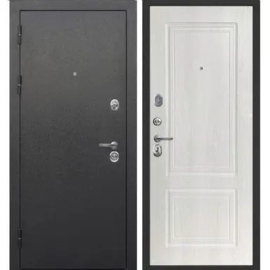 Купить Дверь металлическая 10см СТАТУС (серебро) 960 мм Белый ясень,Левое, Феррони в интернет-магазине Akvilon.kz