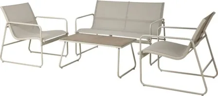 Купить Набор мебели - стол, размер 85x45x38 см, 2 кресла, размер 75,5x59x75 см, скамья, размер 75,5x115,5x75 см, Koopman в интернет-магазине Akvilon.kz