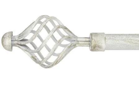 Купить Наконечник ВИТО белое золото D25 (1шт) в интернет-магазине Akvilon.kz