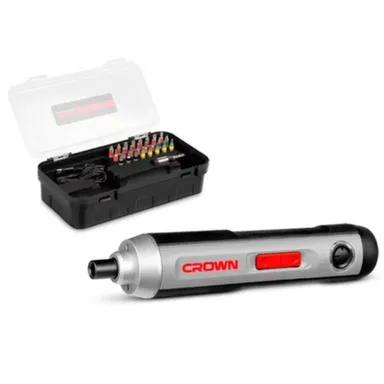 Купить Аккумуляторная отвертка 3,6 В, CT 22033, Crown в интернет-магазине Akvilon.kz