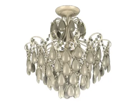 Купить Люстра Каскад Е14, 60 Вт - 6 шт хрусталь ф520x450 в интернет-магазине Akvilon.kz