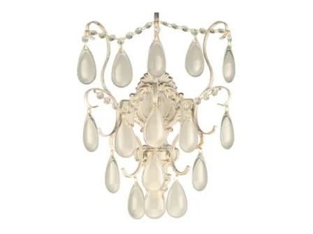 Купить Светильник бра Ника хрусталь белый, матовый Е14 1x60Вт в интернет-магазине Akvilon.kz