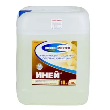 Купить Антисептик Иней отбеливающий защитный, Woodmaster 10 в интернет-магазине Akvilon.kz