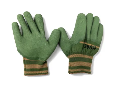 Перчатки вязанные с обливной ладонью Хаки #300 Люкс 60г в интернет-магазине Akvilon.kz