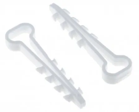 Купить Дюбель-хомут для плоского кабеля 6-12мм бел. (100 шт.) EKF в интернет-магазине Akvilon.kz