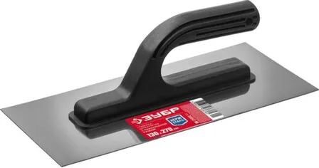 Купить Гладилка стальная, прямая, 130x280 мм, ЗУБР в интернет-магазине Akvilon.kz