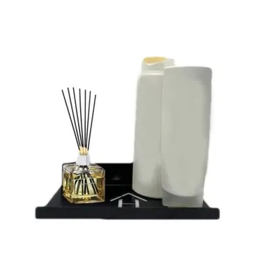 Купить Полка узкая, черная, 200 мм, HitMix в интернет-магазине Akvilon.kz