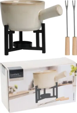 Купить Набор для фондю: миска, подставка, вилки для фондю, Koopman в интернет-магазине Akvilon.kz