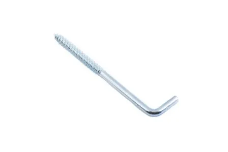 Купить Крюк Г-образный 4x50 мм, белый цинк, 3 шт, Стройбат в интернет-магазине Akvilon.kz