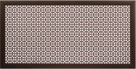 Купить Экран МДФ для радиатора 1200x600мм СУСАННА венге, Stella в интернет-магазине Akvilon.kz