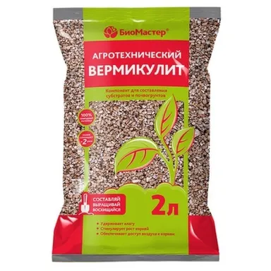 Купить Вермикулит, 2 л, БиоМастер в интернет-магазине Akvilon.kz