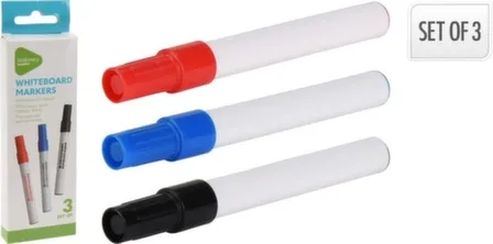 Купить Маркеры для белой доски, набор 3 шт, в ассортименте, Koopman в интернет-магазине Akvilon.kz