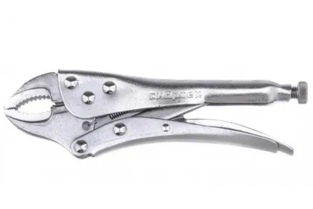 Купить Зажим ручной 180 мм, полукруглый захват Сибртех в интернет-магазине Akvilon.kz