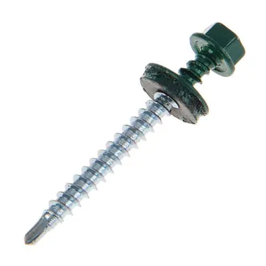 Купить Саморез кровельный 4,8x70 зеленый RAL 6005 в интернет-магазине Akvilon.kz