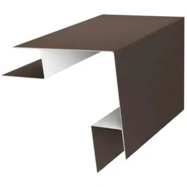 Купить Угол наружный сложный 75x75x3000 мм шоколад в интернет-магазине Akvilon.kz