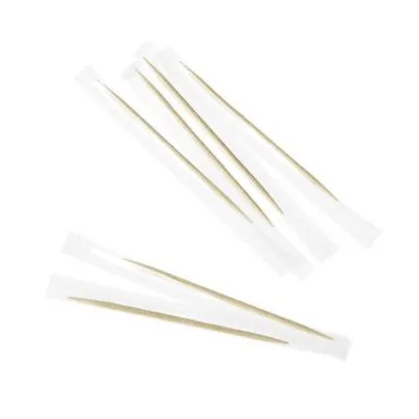Купить Зубочистки деревянные в индивидуальной упаковке, 500 шт, HomeQueen в интернет-магазине Akvilon.kz