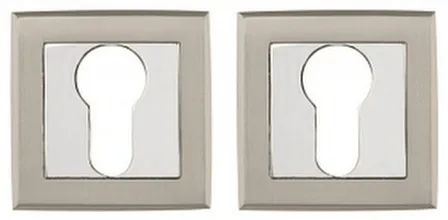 Купить Накладка под цилиндр QL Punto Матовый никель в интернет-магазине Akvilon.kz