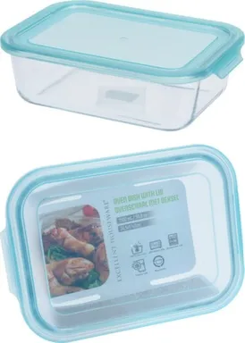 Купить Контейнер для пищевых продуктов, с крышкой, 24,5x17x7 см, 1500 мл, Koopman в интернет-магазине Akvilon.kz