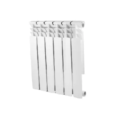 Купить Радиатор биметаллический Pro, 6 секций, белый, 500x100 мм, Teplon в интернет-магазине Akvilon.kz