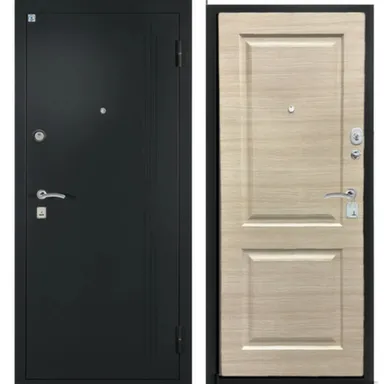 Купить Дверь металлическая МАЛАХИТ NEW маг. упл. Капучино Шелк Правое 960 в интернет-магазине Akvilon.kz